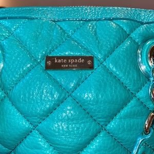 COPY - KATE ♠️ SPADE Turquoise Quilted Crossbody